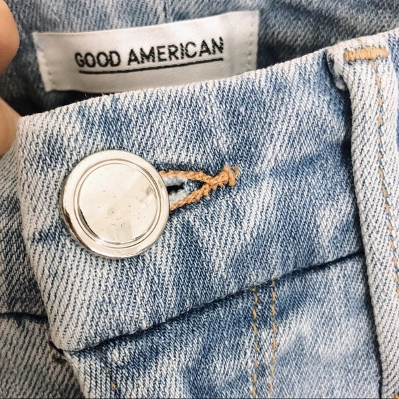 SOLD Good American Good Legs Distressed Jeans - Picture 5 of 9